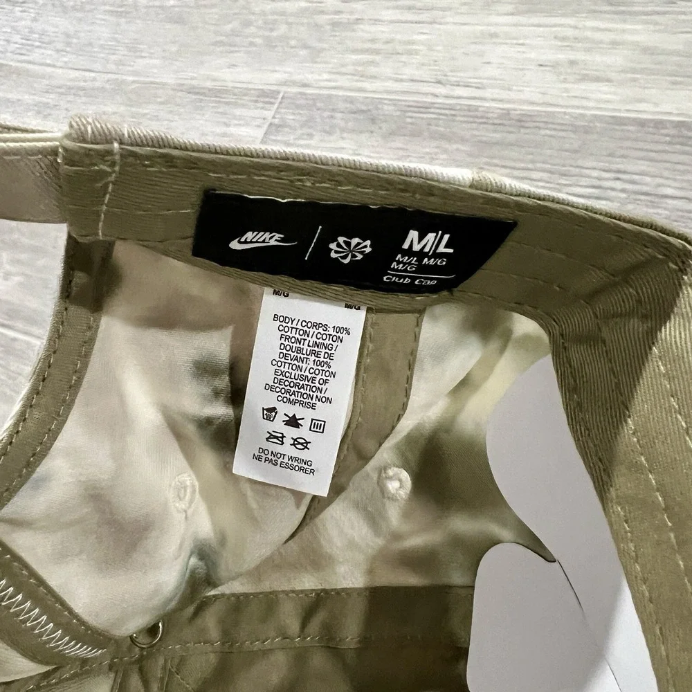 NWT ADULT UNISEX NIKE FM4198 325 CLUB UNSTRCTURED ADJUSTABL HAT CAP $32 SIZE M/L
